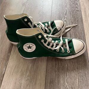 Converse Green High-Top Sneakers